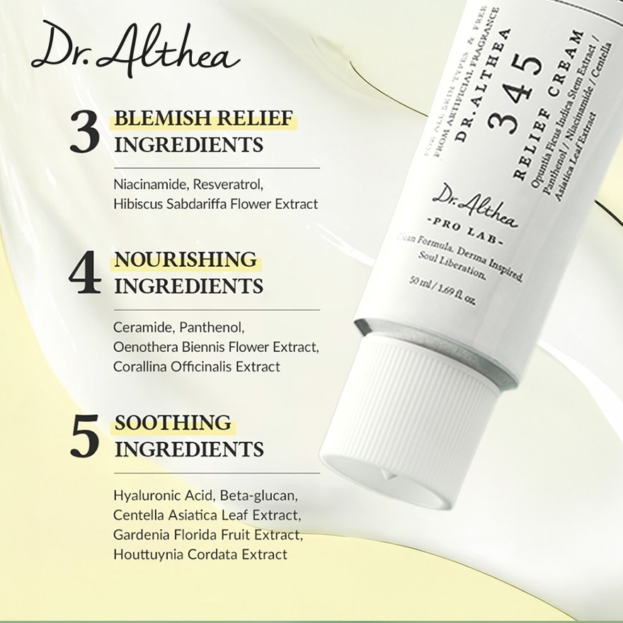 [PEANUTS] 345 Relief Cream 50ml