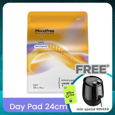 MOODFREE Sanitary Pad Day 24cm 10s