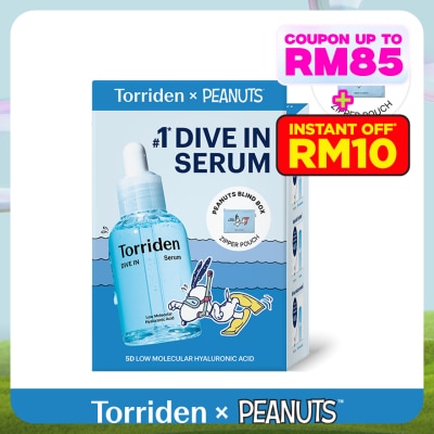TORRIDEN [PEANUTS] Dive In Low Molecular Hyaluronic Acid Serum 50ml