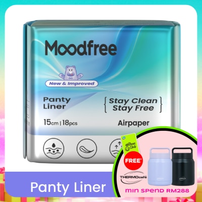 MOODFREE - Panty Liner 15cm 18s