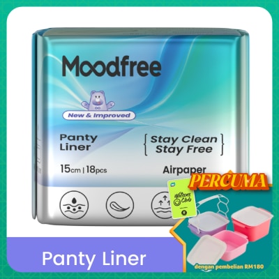 MOODFREE - Panty Liner 15cm 18s
