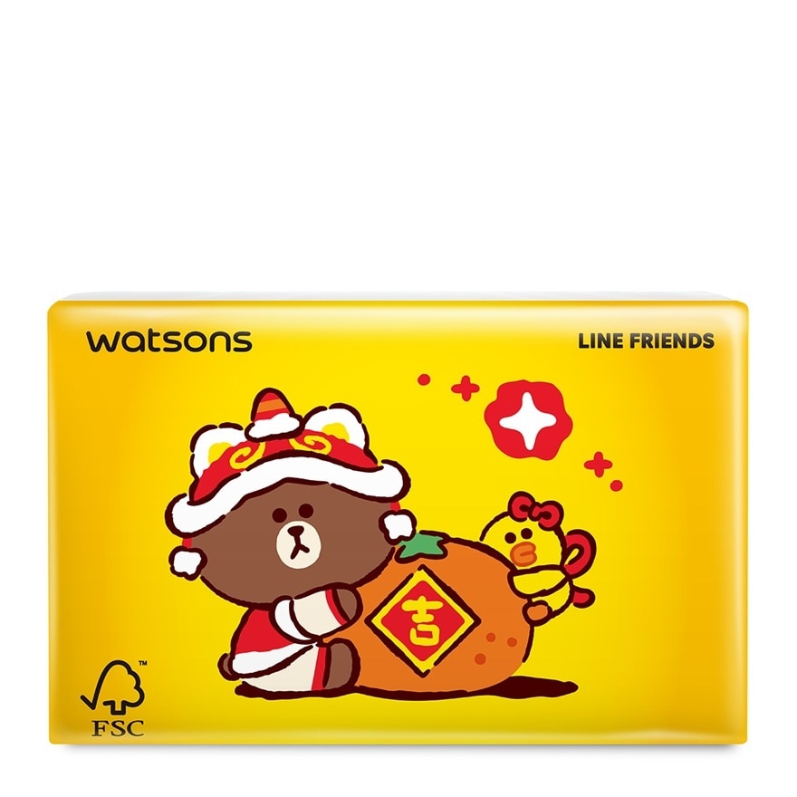 Line Friends CNY Travel Tissue 4x50s