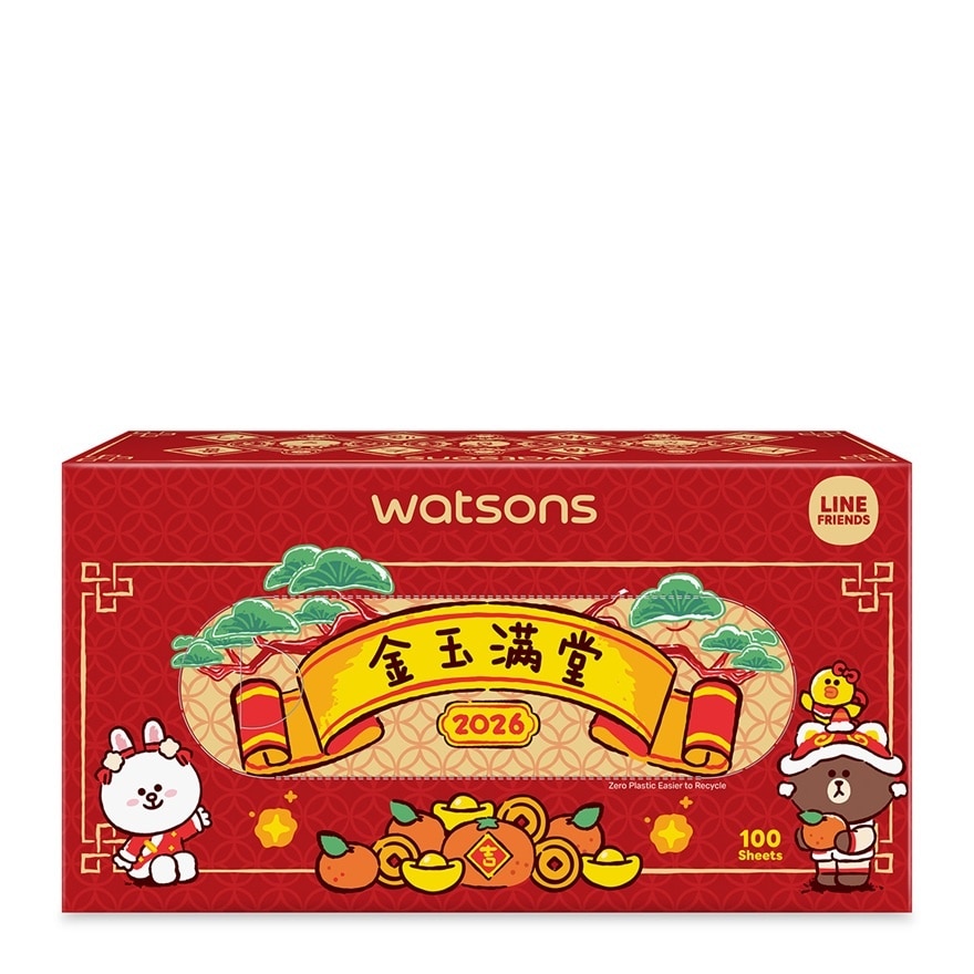Line Friends CNY Box Tissue 3x100s