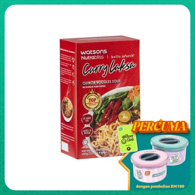 NUTRABLISS BY WATSONS Curry Laksa Quinoa Noodle Soup 450g