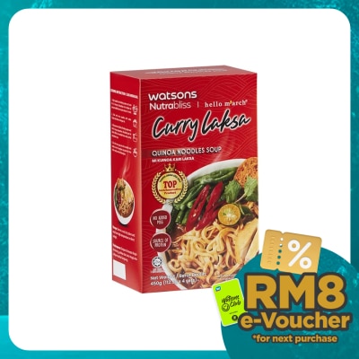 NUTRABLISS BY WATSONS Curry Laksa Quinoa Noodle Soup 450g