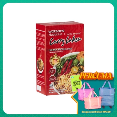NUTRABLISS BY WATSONS Curry Laksa Quinoa Noodle Soup 450g