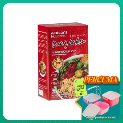 NUTRABLISS BY WATSONS - Curry Laksa Quinoa Noodle Soup 450g