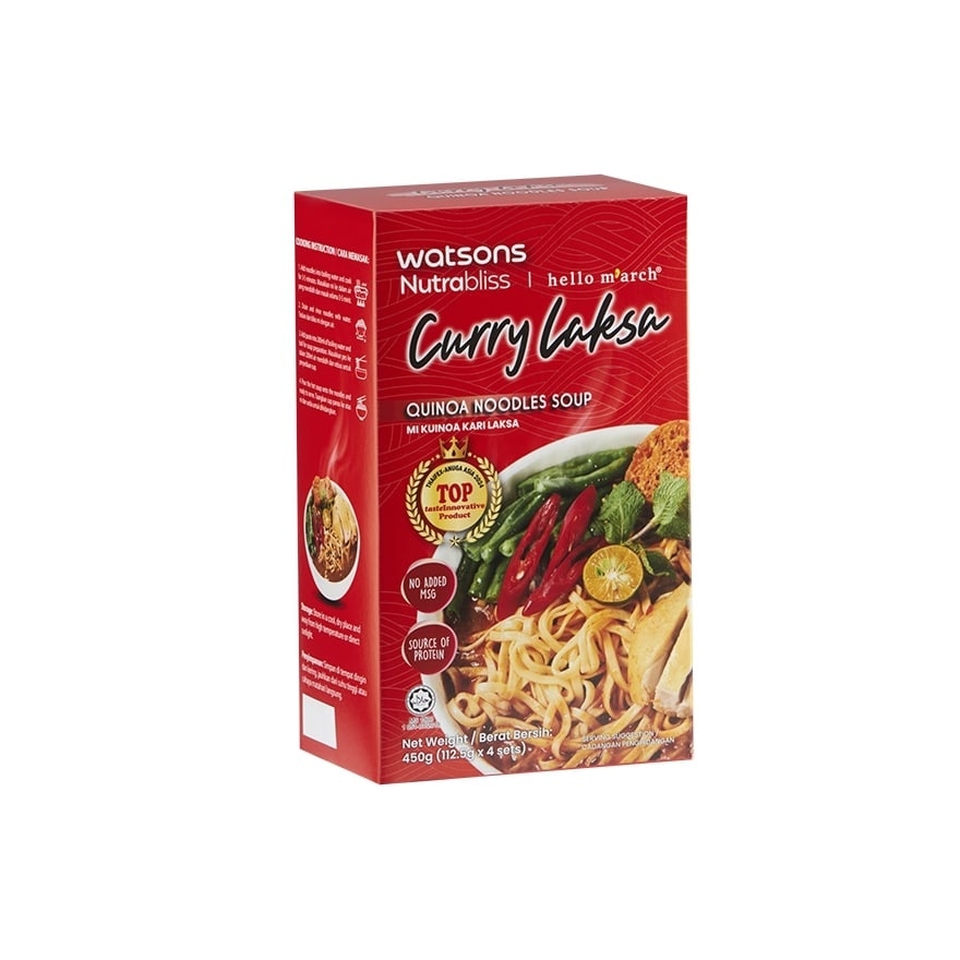 Curry Laksa Quinoa Noodle Soup 450g