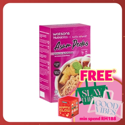 NUTRABLISS BY WATSONS Asam Pedas Quinoa Noodles 450g
