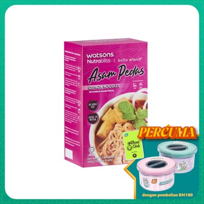 NUTRABLISS BY WATSONS Asam Pedas Quinoa Noodles 450g