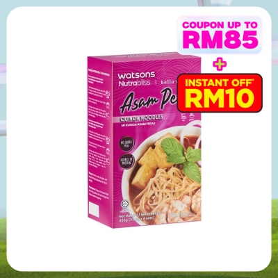 NUTRABLISS BY WATSONS Asam Pedas Quinoa Noodles 450g
