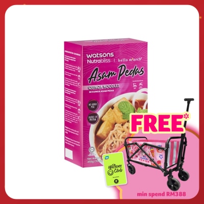 NUTRABLISS BY WATSONS Asam Pedas Quinoa Noodles 450g