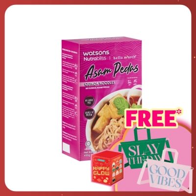 NUTRABLISS BY WATSONS Asam Pedas Quinoa Noodles 450g