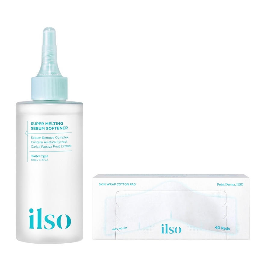 [PEANUTS] Super Melting Sebum Softener 150ml + Cotton Pad 40pcs Set