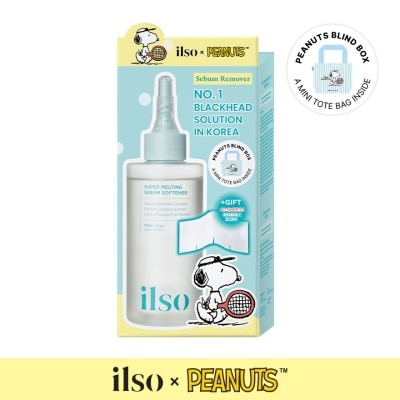 ILSO [PEANUTS] Super Melting Sebum Softener 150ml + Cotton Pad 40pcs Set