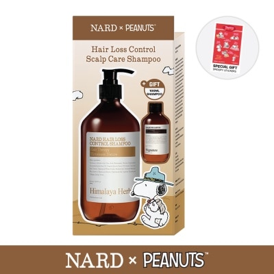 NARD [PEANUTS] Hair Loss Control Shampoo Aroma Herb 500ml