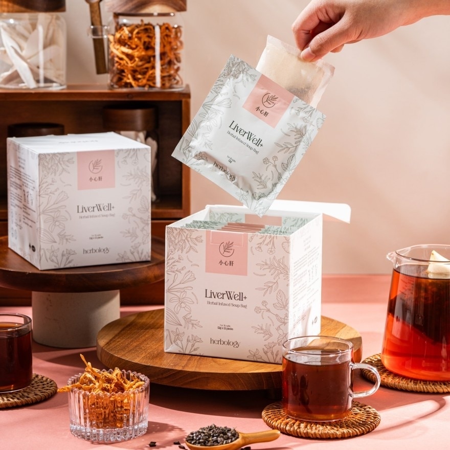 LiverWell+ Soup Premix Herbal with Cassia Seed 12g x 12s