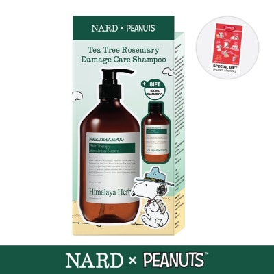 NARD [PEANUTS] Shampoo Tea Tree Rosemary 500ml