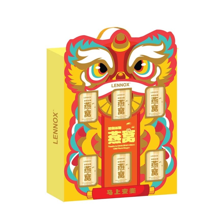 CNY Bird Nest With Rock Sugar 150mlx6s