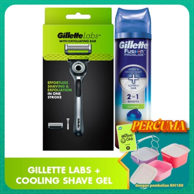GILLETTE - Labs Razor + Gel Shave Cooling Bundle