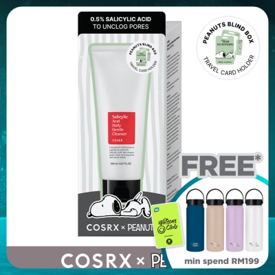 COSRX [PEANUTS] Salicylic Acid Daily Gentle Cleanser 150ml