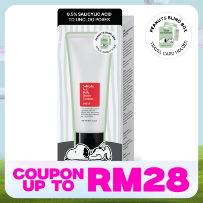 COSRX [PEANUTS] Salicylic Acid Daily Gentle Cleanser 150ml