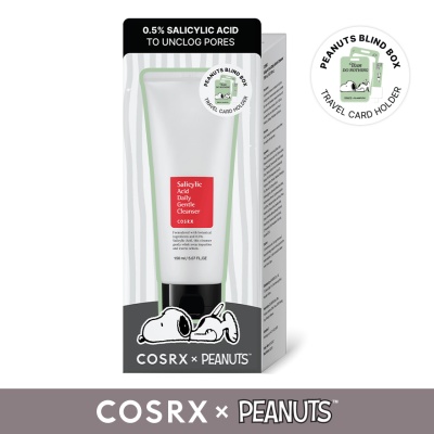 COSRX - [PEANUTS] Salicylic Acid Daily Gentle Cleanser 150ml