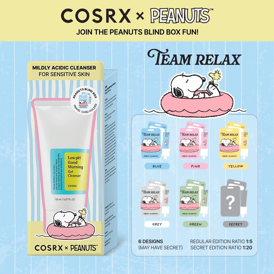 [PEANUTS] Low pH Good Morning Gel Cleanser 150ml