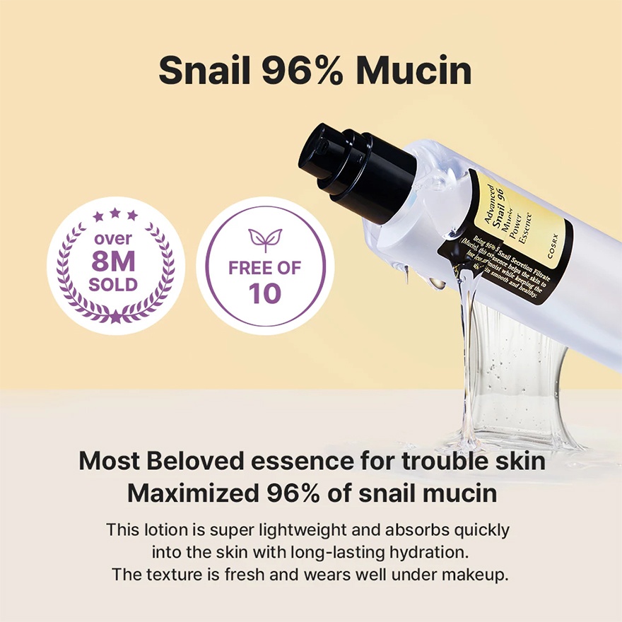 [PEANUTS] Advanced Snail 96 Mucin Power Essence 100ml image
