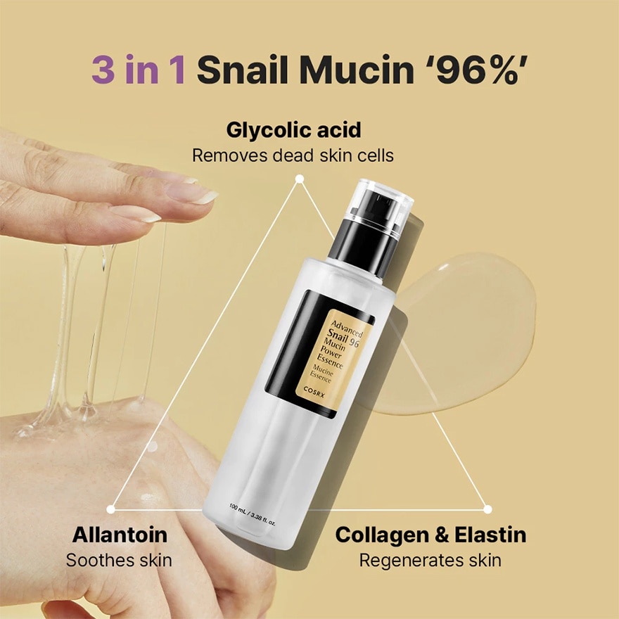 [PEANUTS] Advanced Snail 96 Mucin Power Essence 100ml