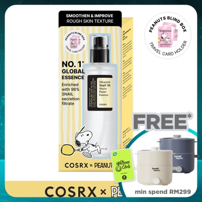 COSRX [PEANUTS] Advanced Snail 96 Mucin Power Essence 100ml