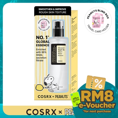 COSRX [PEANUTS] Advanced Snail 96 Mucin Power Essence 100ml