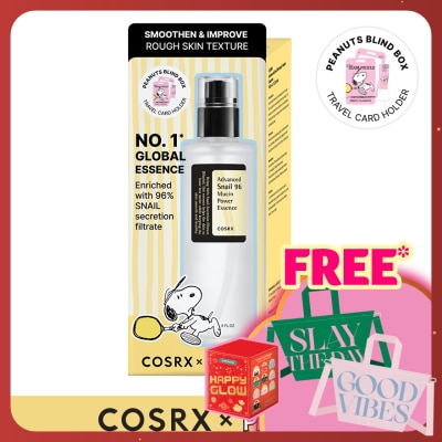 COSRX [PEANUTS] Advanced Snail 96 Mucin Power Essence 100ml