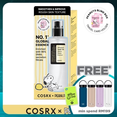 COSRX [PEANUTS] Advanced Snail 96 Mucin Power Essence 100ml