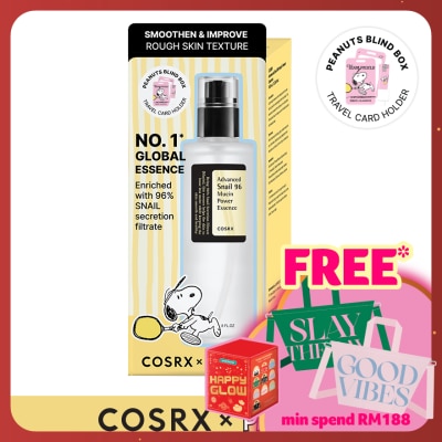 COSRX [PEANUTS] Advanced Snail 96 Mucin Power Essence 100ml