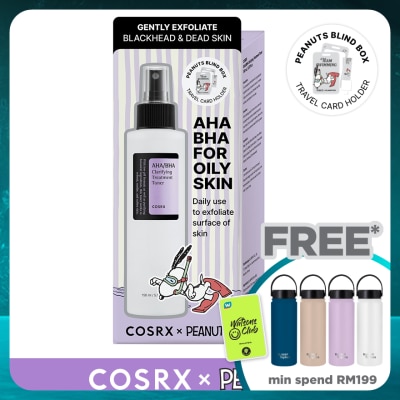 COSRX [PEANUTS] AHA/ BHA Clarifying Treatment Toner 150ml