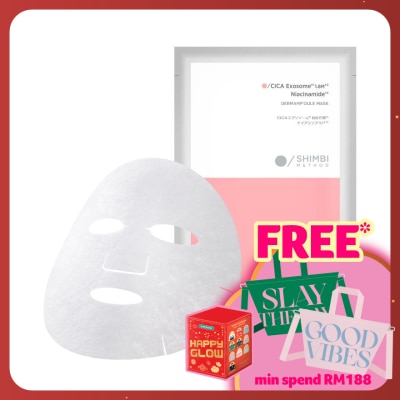 SHIMBI METHOD Dermamp'oule Mask CICA Exosome 1.8M, Niacinamide 3 Sheet