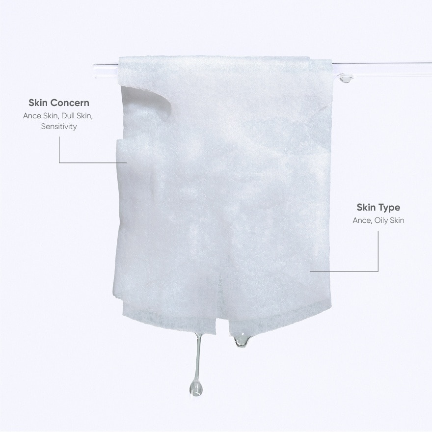 Dermamp'oule Mask CICA Exosome 1.8M, Tea Tree 3 Sheet