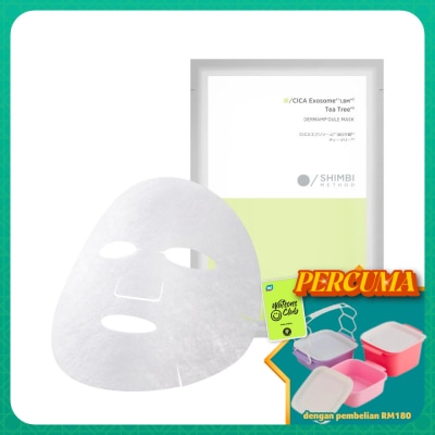 SHIMBI METHOD - Dermamp'oule Mask CICA Exosome 1.8M, Tea Tree 3 Sheet