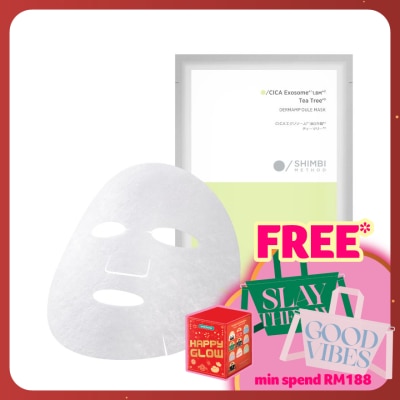 SHIMBI METHOD Dermamp'oule Mask CICA Exosome 1.8M, Tea Tree 3 Sheet