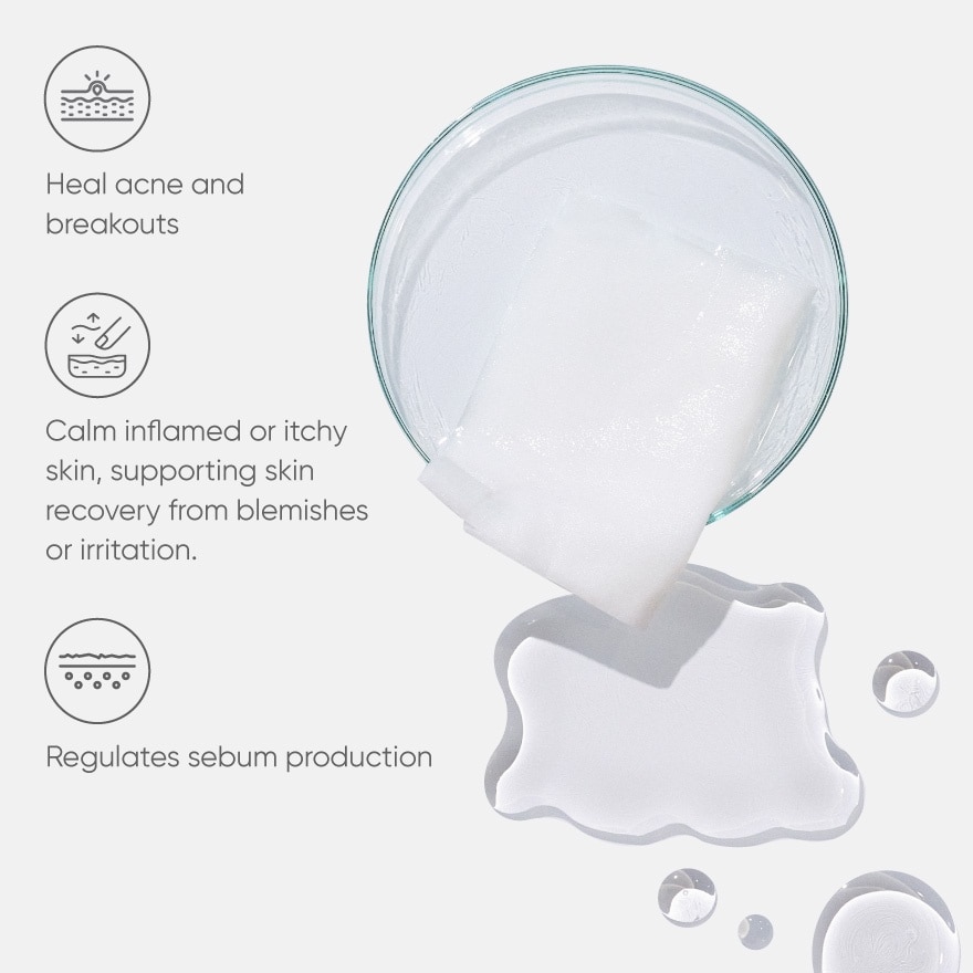 Dermamp'oule Mask CICA Exosome 1.8M, Tea Tree 3 Sheet