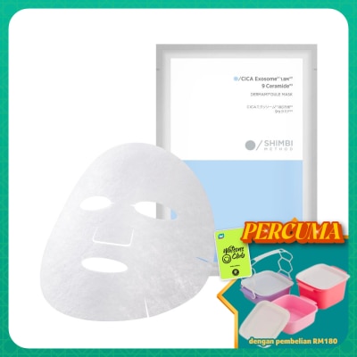 SHIMBI METHOD - Dermamp'oule Mask CICA Exosome 1.8M, 9 Ceramide 3 Sheet