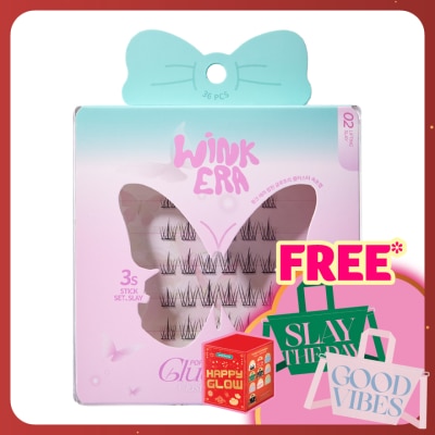 GLAMFIX Wink Era Poppin' Glue-Free Cluster Eyelashes 02 Lifting Slay