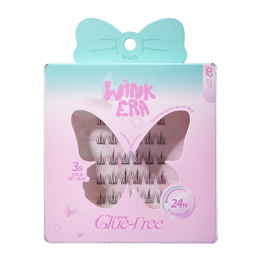 Wink Era Poppin' Glue-Free Cluster Eyelashes 02 Lifting Slay image