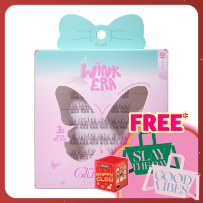 GLAMFIX Wink Era Poppin' Glue-Free Cluster Eyelashes 01 Soft Girl