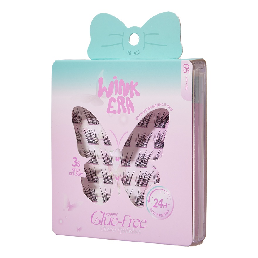 Wink Era Poppin' Glue Free Cluster Eyelashes 05 Witty Fox image