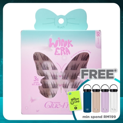 GLAMFIX Wink Era Poppin' Glue-Free Cluster Eyelashes 05 Witty Fox
