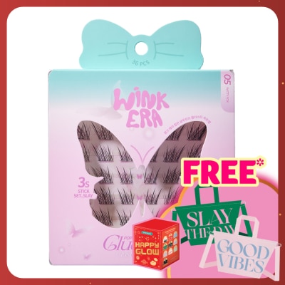 GLAMFIX Wink Era Poppin' Glue-Free Cluster Eyelashes 05 Witty Fox