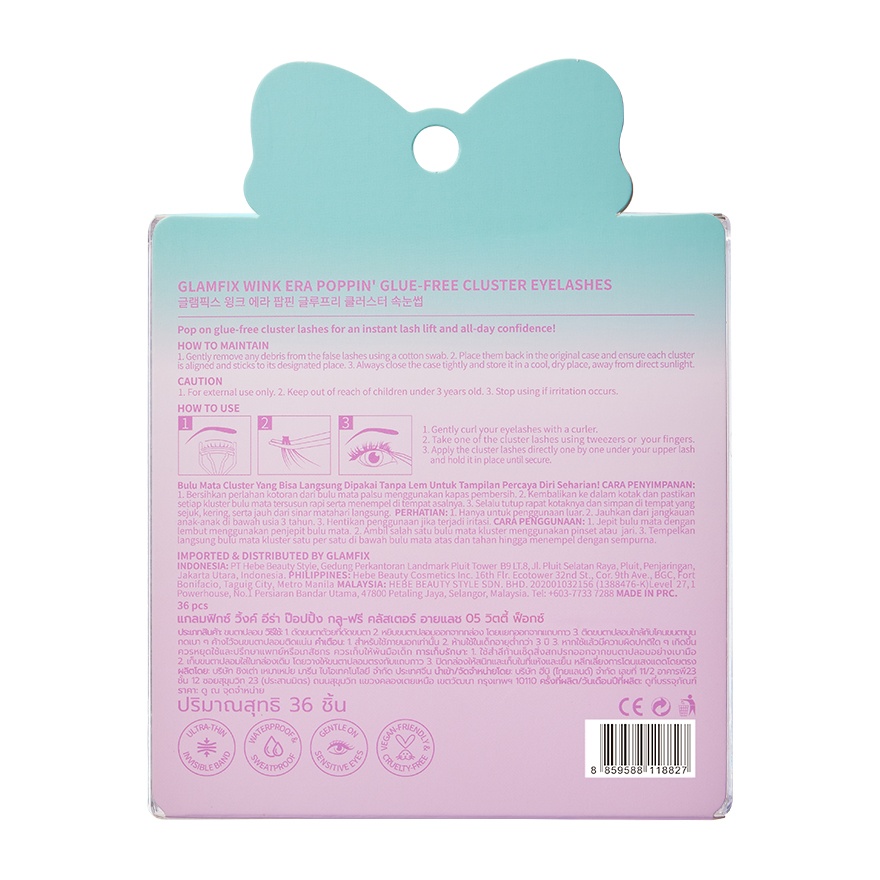 Wink Era Poppin' Glue Free Cluster Eyelashes 05 Witty Fox image