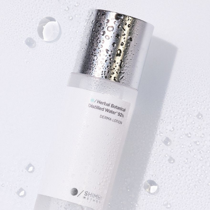 Derma Lotion Herbal Botanical Distilled Water 92% 120ml